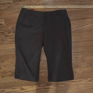 Brown capri pants size 12